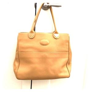 Lederer of Paris Tan leather handbag